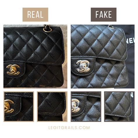 fake vs real chanel purse